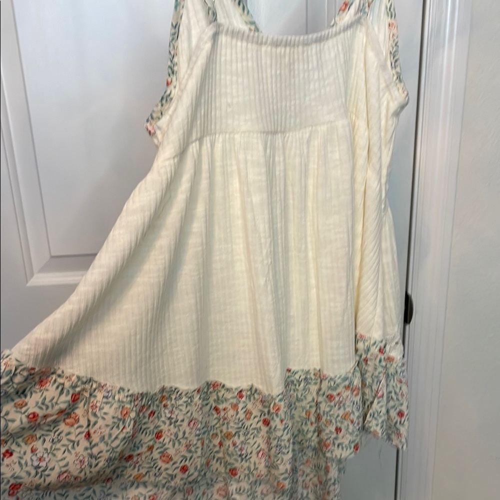 POL Cream Super soft  Smocked Tiered Camisole NWOT - Picture 5 of 5